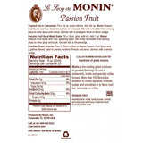 Monin Passion Fruit Syrup (750mL) - CustomPaperCup.com Branded Restaurant Supplies