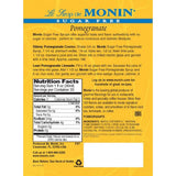 Monin Sugar Free Pomegranate Syrup (1L) - CustomPaperCup.com Branded Restaurant Supplies